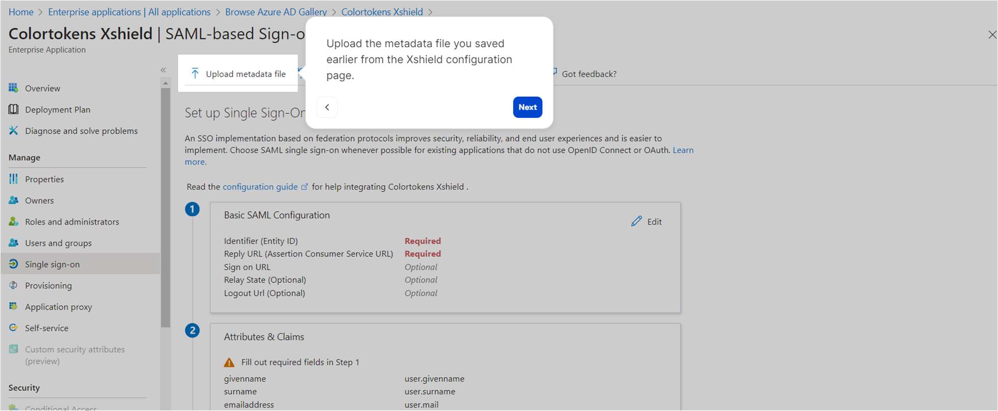 Azure Metadata