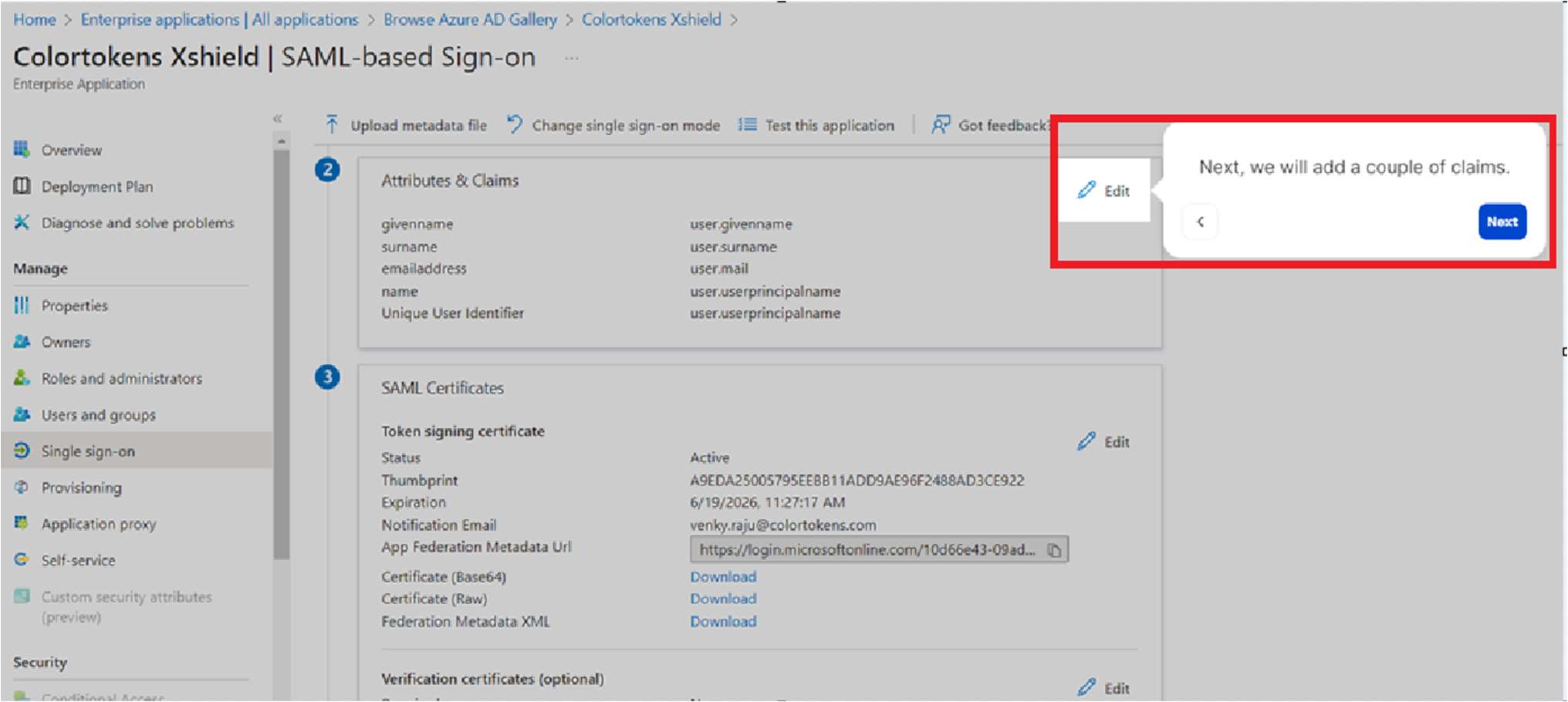 Azure Metadata