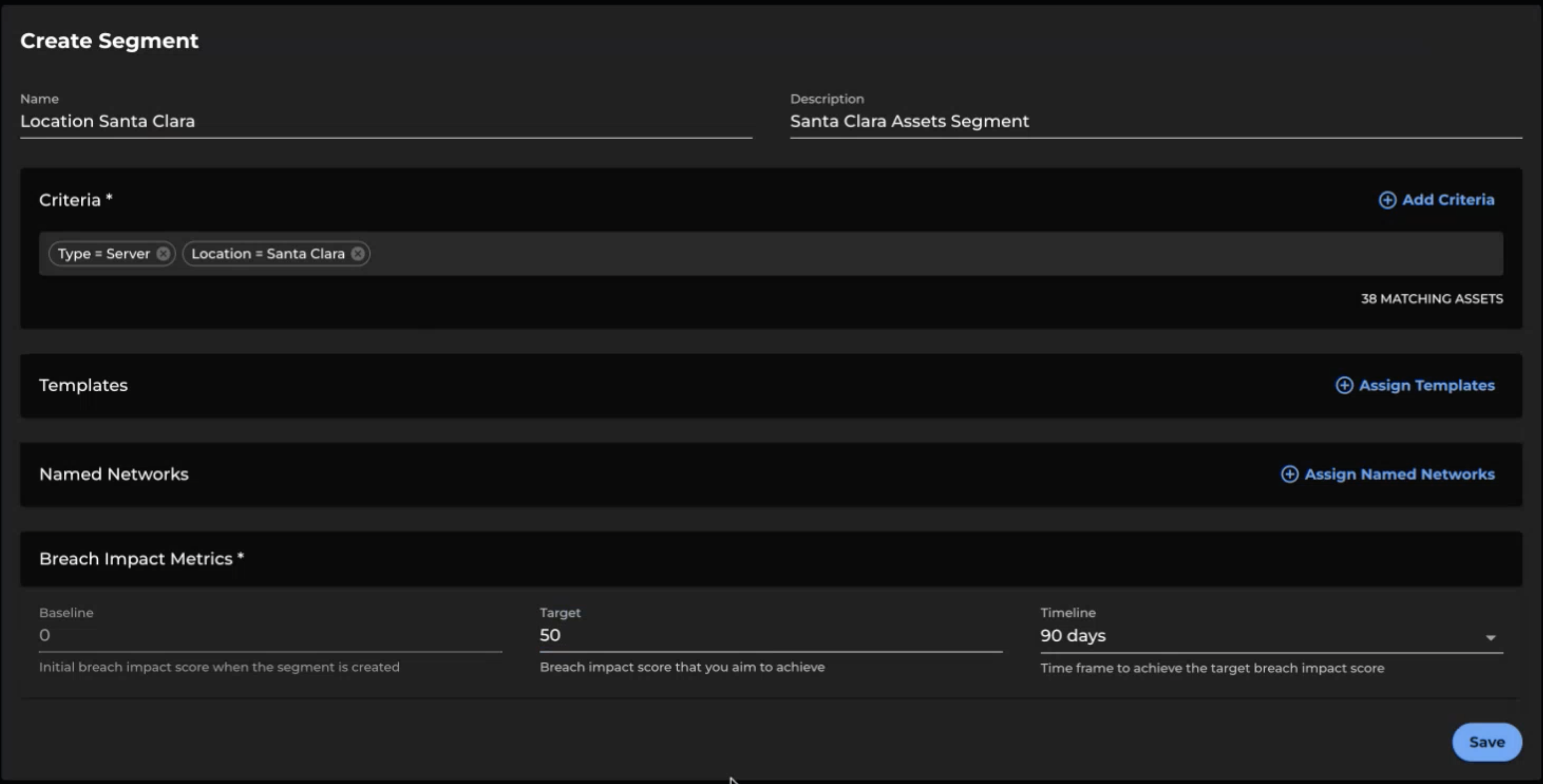 Segment Creation