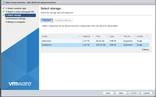 Configure VM Settings