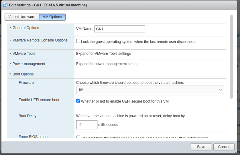 Set UEFI Boot