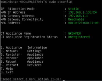 Register Appliance