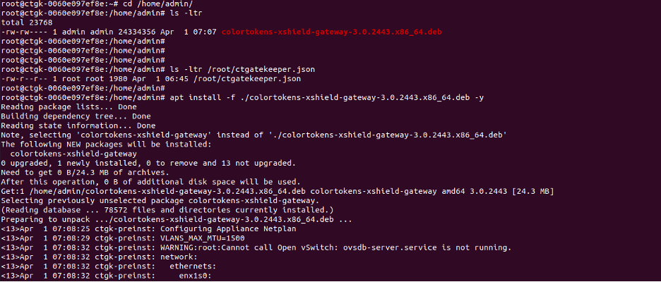 Installation Package