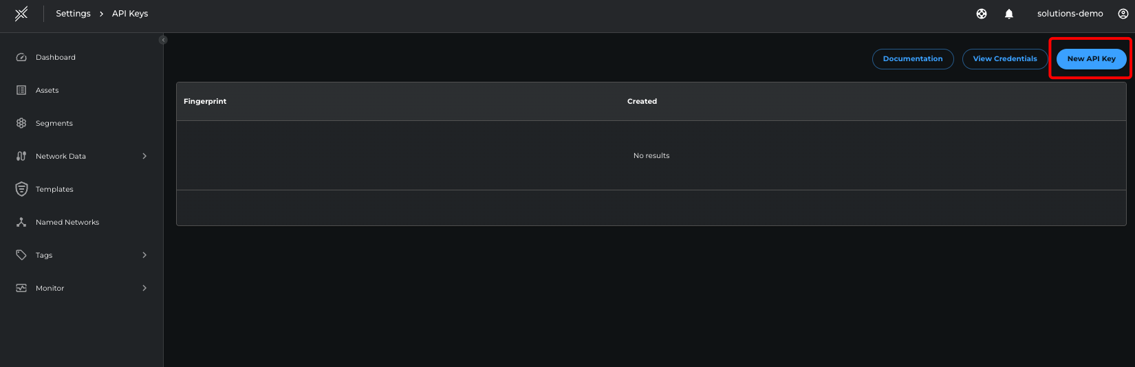 New API Key