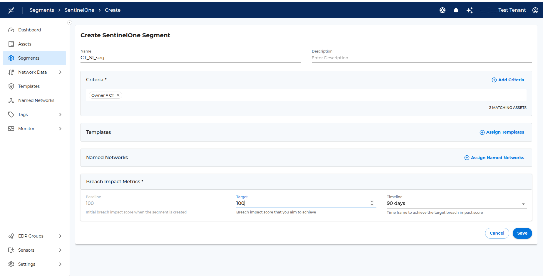 Create Segments